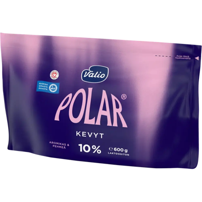 Valio Polar ® Kevyt 10 % juusto e600 g Valio Polar ® Kevyt 10 % juusto e600 g