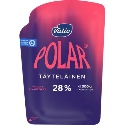 Valio Polar ® Täyteläinen juustoviipale e300 g Valio Polar ® Täyteläinen juustoviipale e300 g