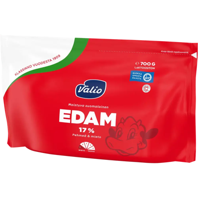 Valio Edam 17 % juusto e700 g Valio Edam 17 % juusto e700 g