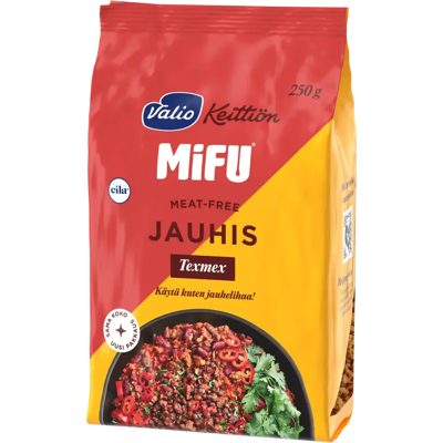 Valio Keittiön Valio MiFU® e250 g jauhis Texmex laktoositon Valio Keittiön Valio MiFU® e250 g jauhis Texmex laktoositon