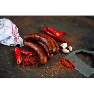 Hardcore Chili grillimakkara 400g Hardcore Chili grillimakkara 400g
