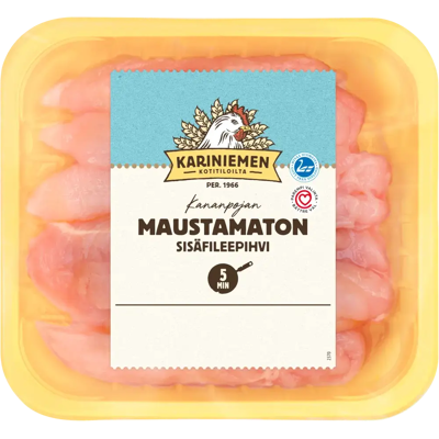 Kariniemen Kananpojan sisäfileepihvi 400 g Kariniemen Kananpojan sisäfileepihvi 400 g