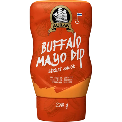 Auran Buffalo mayo dip street sauce 270g Auran Buffalo mayo dip street sauce 270g