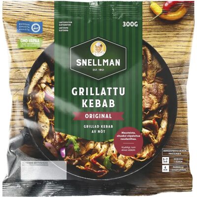 Snellman grillattu kebab 300g Snellman grillattu kebab 300g