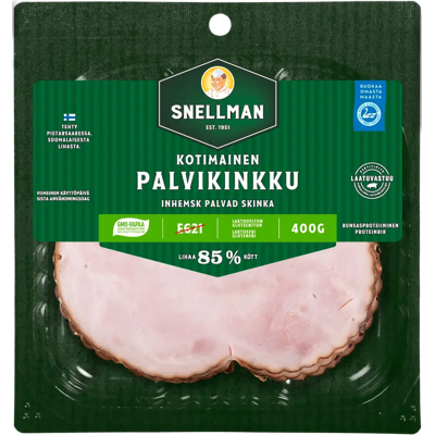 Snellman Kotimainen palvikinkku 400g Snellman Kotimainen palvikinkku 400g