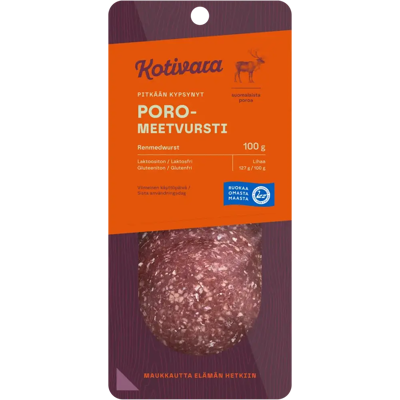 Kotivara Poromeetvursti 100 g Kotivara Poromeetvursti 100 g