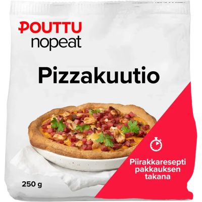 Pouttu Nopeat Pizzakuutio 250g pussi Pouttu Nopeat Pizzakuutio 250g pussi