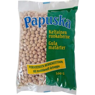 Papuska keltainen herne 500g Papuska keltainen herne 500g
