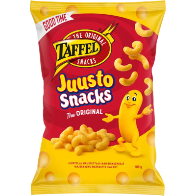 Taffel Juustosnacks 105g Taffel Juustosnacks 105g