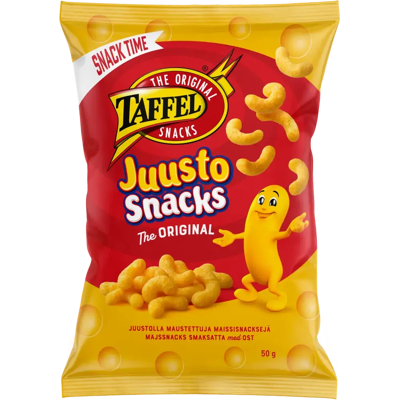 Taffel Juustosnacks 50g Taffel Juustosnacks 50g