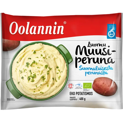 Oolannin luomu muusiperuna 400g Oolannin luomu muusiperuna 400g