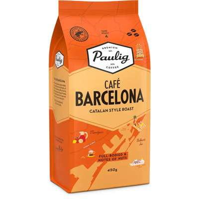 Paulig Café Barcelona kahvi kahvipapu 450g Paulig Café Barcelona kahvi kahvipapu 450g