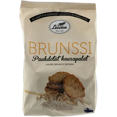 Leivon Leipomo Leivon Brunssi paahdettu kaurapala 300g Leivon Leipomo Leivon Brunssi paahdettu kaurapala 300g