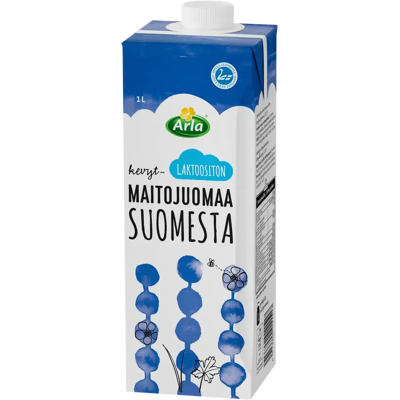Arla Kevytmaitojuoma 1 L UHT laktoositon Suomesta Arla Kevytmaitojuoma 1 L UHT laktoositon Suomesta