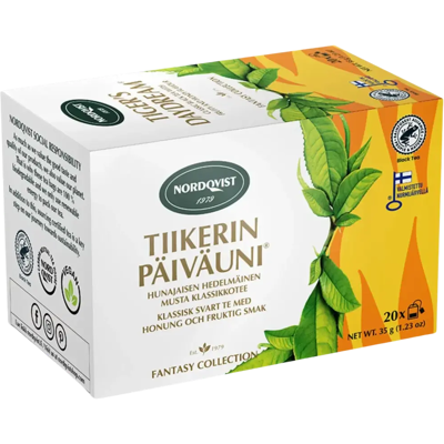 Nordqvist Tiikerin Päiväuni 20 x 1,75 g RFA Nordqvist Tiikerin Päiväuni 20 x 1,75 g RFA