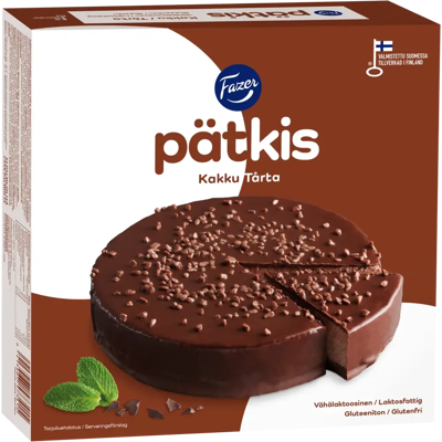 Fazer Pätkis -kakku 380g, kypsäpakaste Fazer Pätkis -kakku 380g, kypsäpakaste