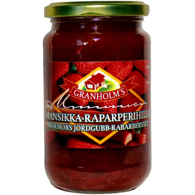 Granholm’s Granholm's Mansikka-Raparperihillo 410 g Granholm’s Granholm's Mansikka-Raparperihillo 410 g