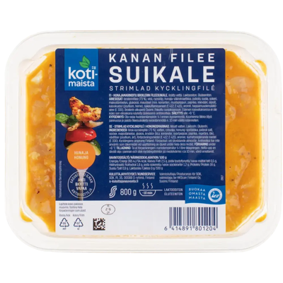 Kotimaista Kanan fileesuikale hunaja 800 g Kotimaista Kanan fileesuikale hunaja 800 g