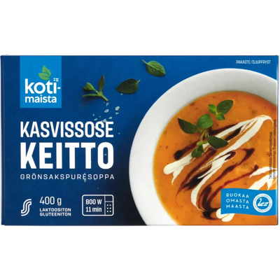 Kotimaista Kasvissosekeitto pakaste 400g Kotimaista Kasvissosekeitto pakaste 400g