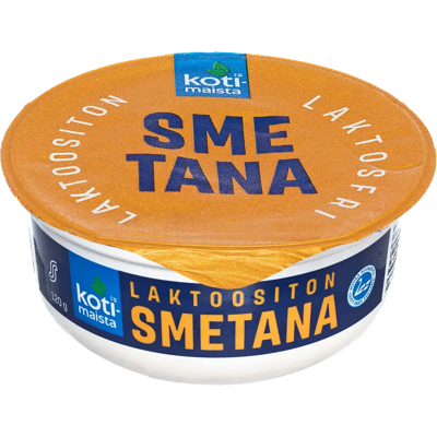 Kotimaista smetana 35% 120g laktoositon Kotimaista smetana 35% 120g laktoositon