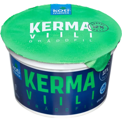 Kotimaista kermaviili 12 % vähälaktoosinen 200 g Kotimaista kermaviili 12 % vähälaktoosinen 200 g