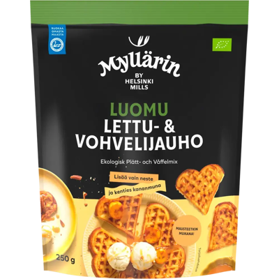 Myllärin Luomu Lettu- ja Vohvelijauho 250 g Myllärin Luomu Lettu- ja Vohvelijauho 250 g