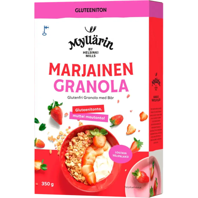 Myllärin Gluteeniton Marjainen Granola 350 g Myllärin Gluteeniton Marjainen Granola 350 g