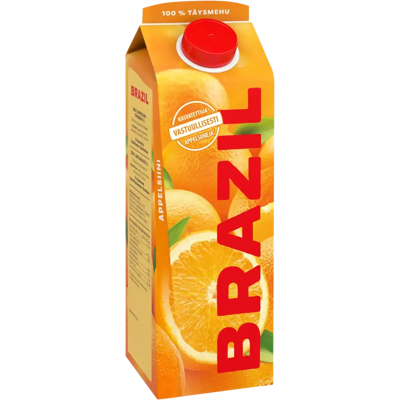 Brazil Appelsiinitäysmehu 100% 1 L Brazil Appelsiinitäysmehu 100% 1 L