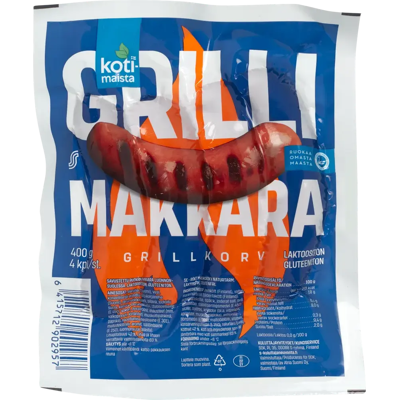 Kotimaista Grillimakkara 400 g Kotimaista Grillimakkara 400 g