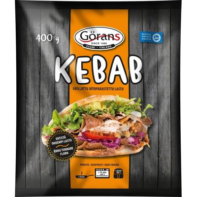 Korv-Görans Görans kebablastu 400g grillattu ja irtopakastettu Korv-Görans Görans kebablastu 400g grillattu ja irtopakastettu