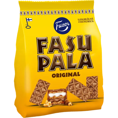 Fazer Fasupala Original vohvelikeksi 199g Fazer Fasupala Original vohvelikeksi 199g