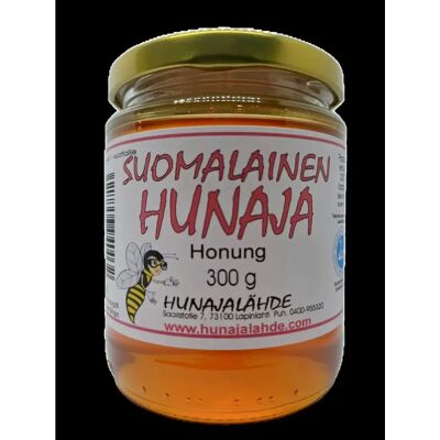 Hunajalähde Ylä-Savolainen hunaja 300 g Hunajalähde Ylä-Savolainen hunaja 300 g