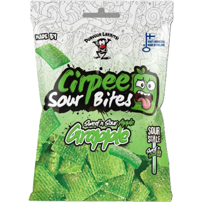 Cirpee Sour Bites Grapple 120g Cirpee Sour Bites Grapple 120g