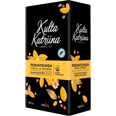 Kulta Katriina Perinteinen pannukahvi RAC 500g Kulta Katriina Perinteinen pannukahvi RAC 500g