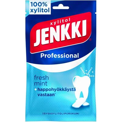 Jenkki - Professional FreshMint - 90g - Minttu - chewing gum Jenkki - Professional FreshMint - 90g - Minttu - chewing gum