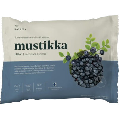 Kaskein Marja Kaskein 750 g Mustikka pakaste Kaskein Marja Kaskein 750 g Mustikka pakaste