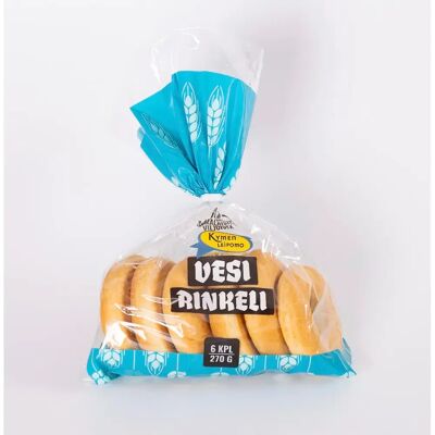 Kymen leipomo Vesirinkeli 6kpl 270g Kymen leipomo Vesirinkeli 6kpl 270g