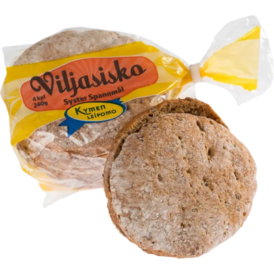 Kymen leipomo Viljasisko 4kpl 240g Kymen leipomo Viljasisko 4kpl 240g
