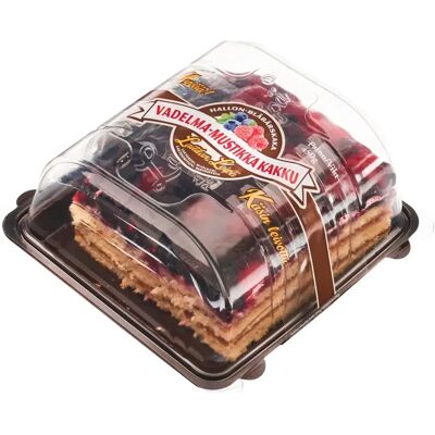 Laitilan Leipä Vadelma-Mustikkakakku 450 g Laktoositon, Maidoton Kerroskakku suomalaisilla marjoilla. Laitilan Leipä Vadelma-Mustikkakakku 450 g Laktoositon, Maidoton Kerroskakku suomalaisilla marjoilla.