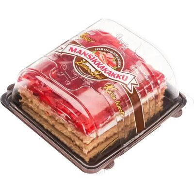 Laitilan Leipä Mansikkakakku 450 g Laktoositon, Maidoton Laitilan Leipä Mansikkakakku 450 g Laktoositon, Maidoton