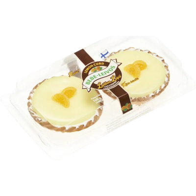 Laitilan Leipä - Bebe-leivos Lemon Curd - 2x80g Laitilan Leipä - Bebe-leivos Lemon Curd - 2x80g
