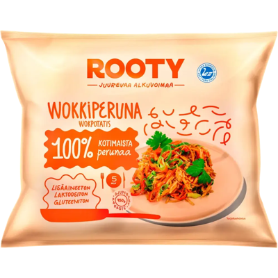 ROOTY wokkiperuna 450g, pakaste ROOTY wokkiperuna 450g, pakaste