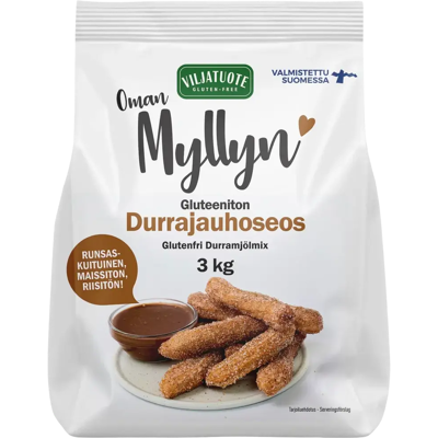 Virtasalmen Viljatuote Gluteeniton Durrajauhoseos 3kg Virtasalmen Viljatuote Gluteeniton Durrajauhoseos 3kg