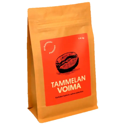 Pirkanmaan Paahtimo 250g Tammelan Voima jauhettu Pirkanmaan Paahtimo 250g Tammelan Voima jauhettu