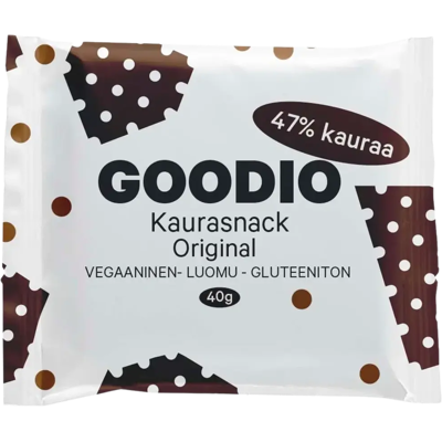 Goodio 40g Luomu Oat Bites Snack Bar Goodio 40g Luomu Oat Bites Snack Bar
