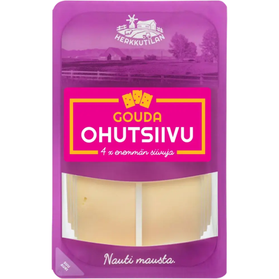 Herkkutilan ohutsiivu Gouda 100 g Herkkutilan ohutsiivu Gouda 100 g