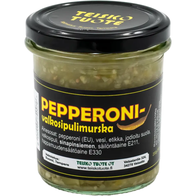 Pepperoni-valkosipulimurska Pepperoni-valkosipulimurska