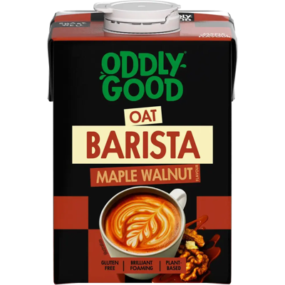 Valio Oddlygood Oddlygood® Barista kaurajuoma 0,5 l maple walnut UHT gluteeniton Valio Oddlygood Oddlygood® Barista kaurajuoma 0,5 l maple walnut UHT gluteeniton