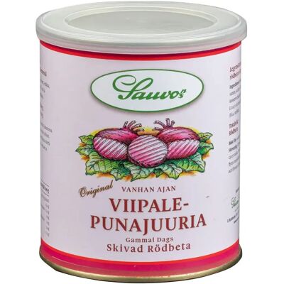 Sauvon Säilyke Sauvon Vanhan Ajan Viipalepunajuuria 880/630g Sauvon Säilyke Sauvon Vanhan Ajan Viipalepunajuuria 880/630g