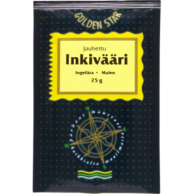 Golden Star 25g Inkiväärijauhe Golden Star 25g Inkiväärijauhe